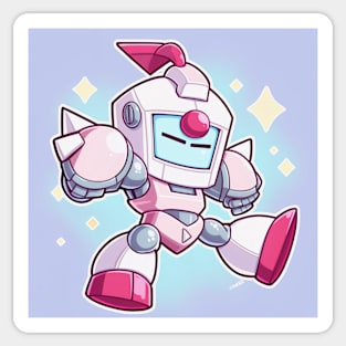 Cute Robot Sticker